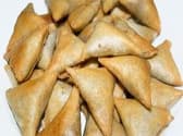 Samosas fish chicken pork