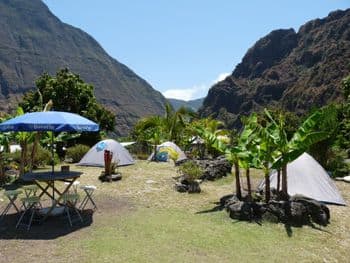 Camping in Reunion island