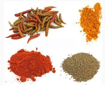 Spices for Creole cuisine